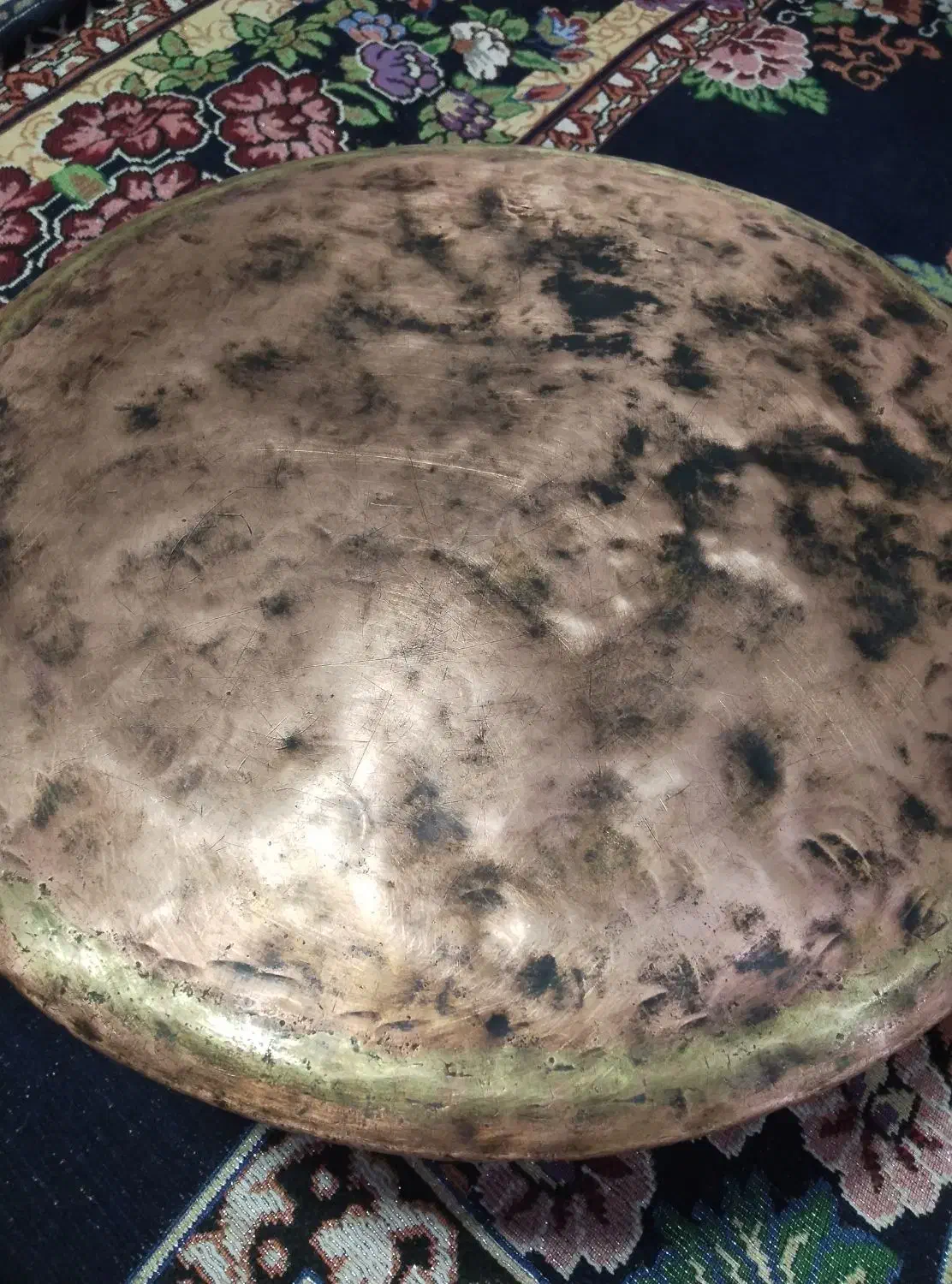 دیگ مسی|کلکسیون اشیاء عتیقه|تربت جام, عیدی آباد|دیوار