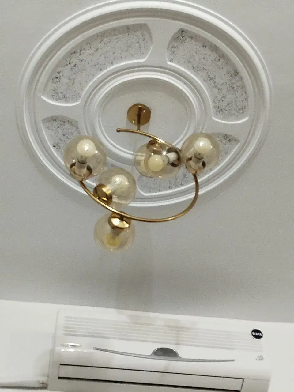 لوستر مدل ماه|لوستر و چراغ آویز|پاکدشت, پارچین|دیوار