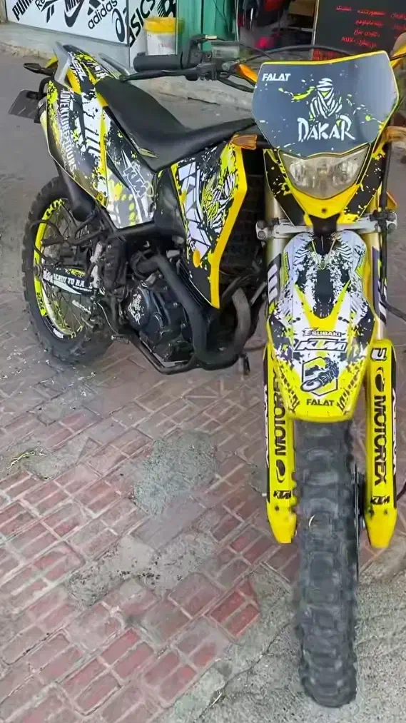 فلات طرحktm 250cc|موتورسیکلت|سنندج, |دیوار