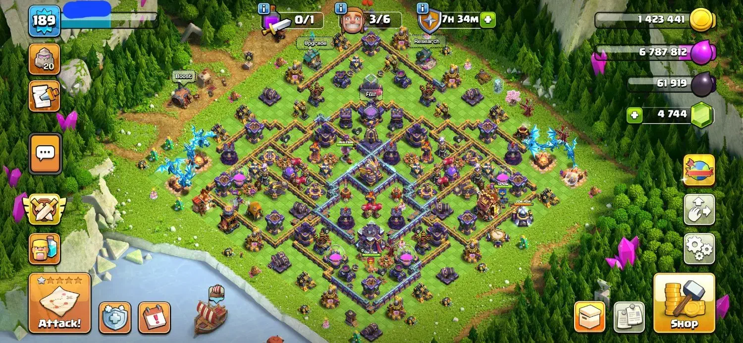 اکانت کلش|کنسول، بازی ویدئویی و آنلاین|کرج, حسین‌آباد|دیوار