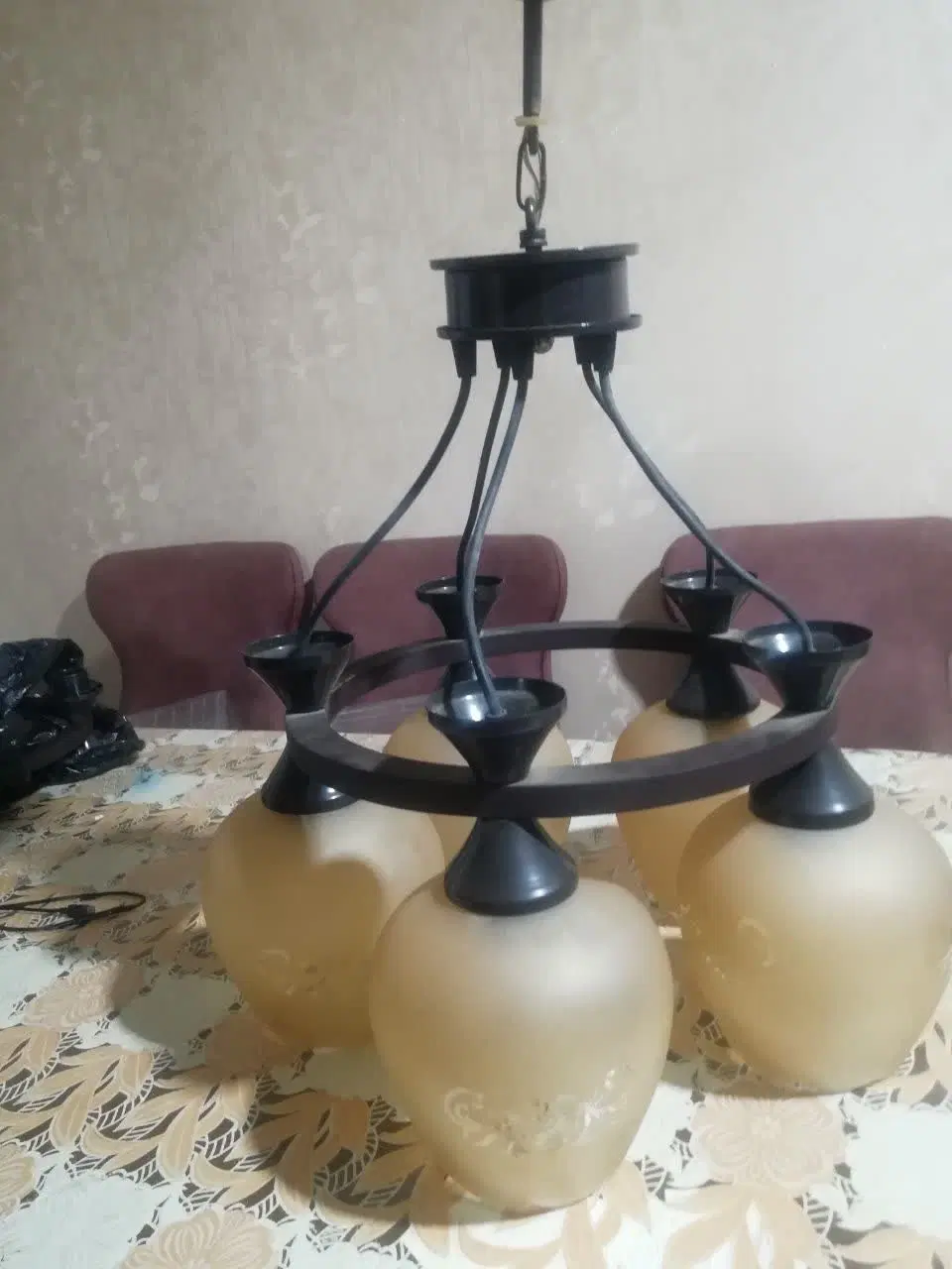 لوستر|لوستر و چراغ آویز|گرگان, |دیوار