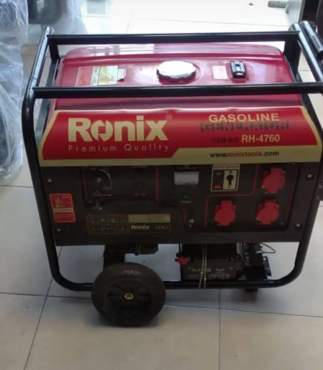 موتور برق رونیکس 6 کیلووات استارتی چرخ دار|ماشینآلات صنعتی|رشت, گلسار|دیوار