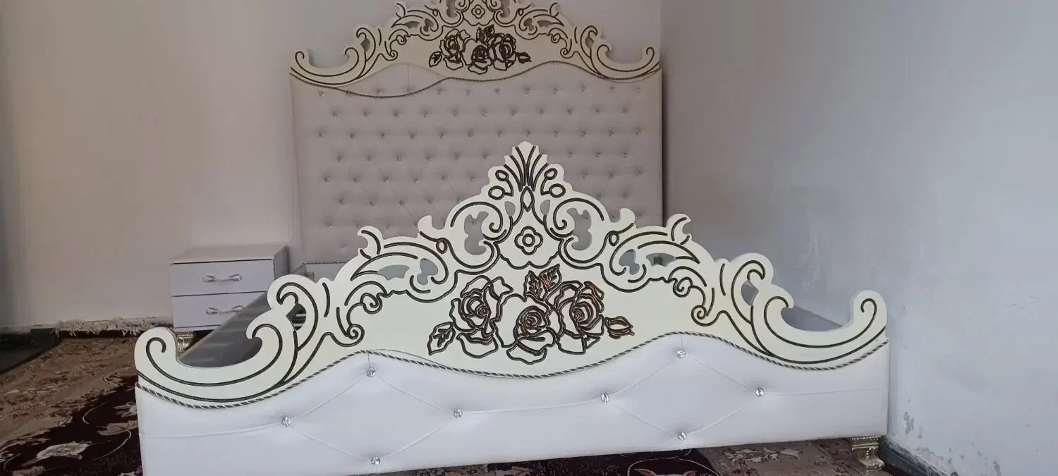 تخت خواب در حد نو|تخت و سرویس خواب|رفسنجان, |دیوار