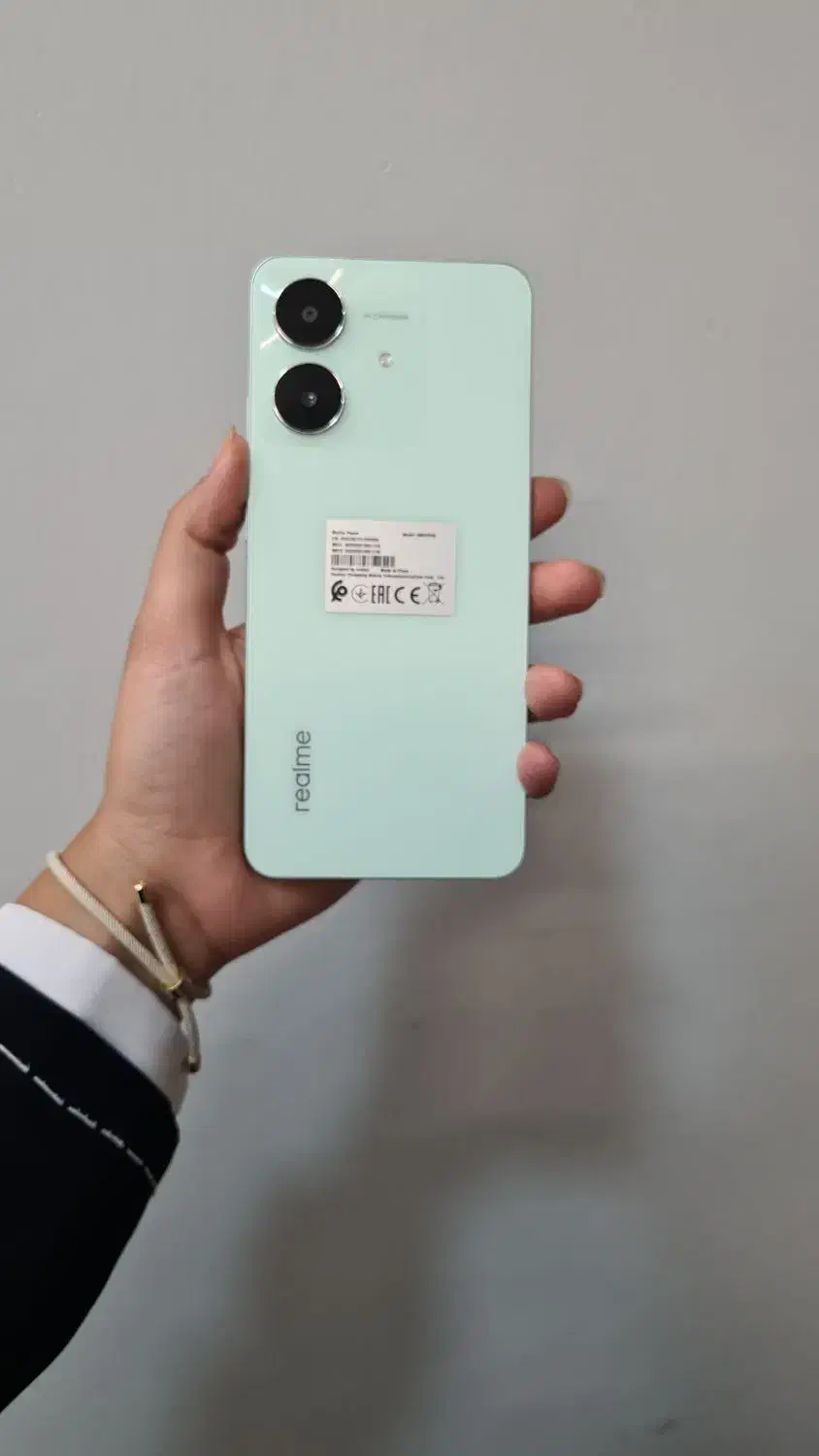 realme Note 60x سبز ۱۲۸ گیگ در حد آک|موبایل|مشهد, بهشت|دیوار