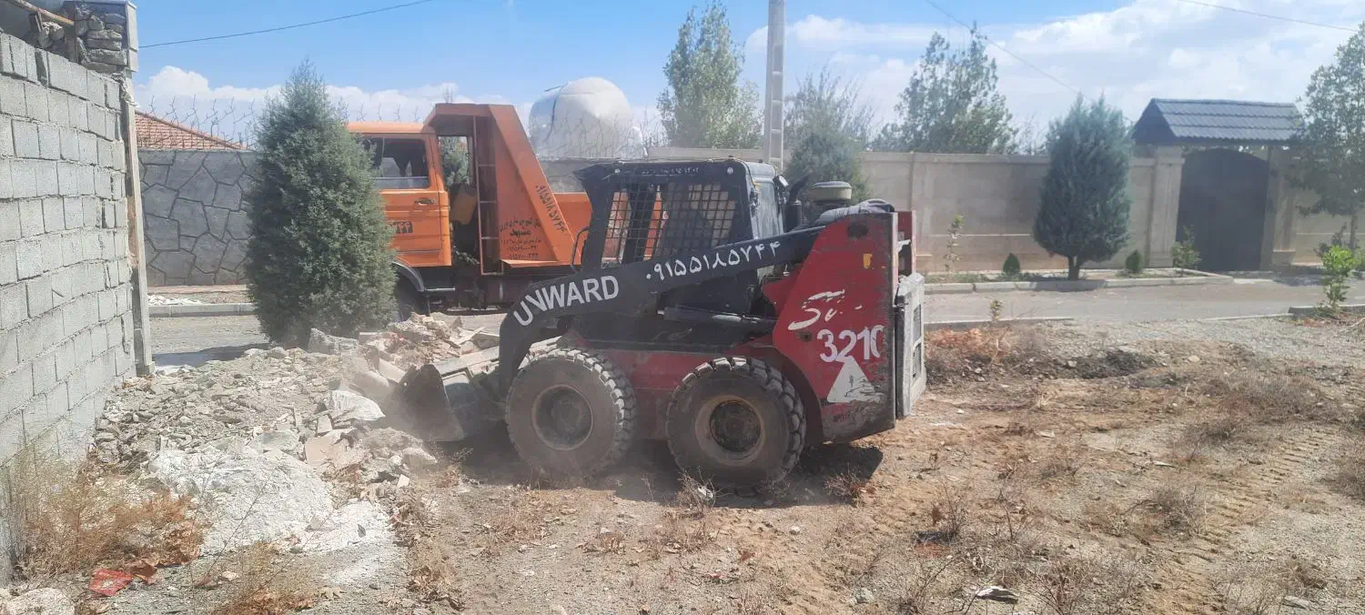 توماس وبابکت  مینی لودر|خدمات حمل و نقل|گلبهار, شهر جدید گلبهار|دیوار