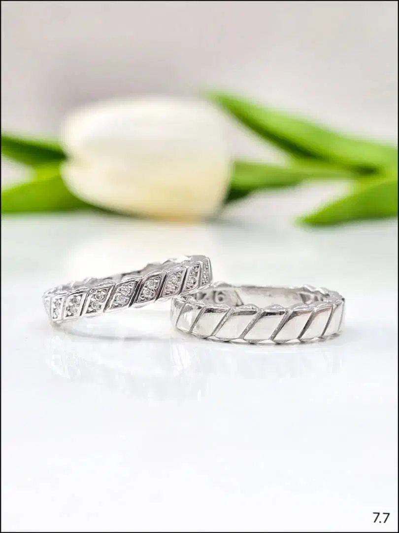 ست حلقه ازدواج مدل جدید ست نقره|بدلیجات|تبریز, |دیوار