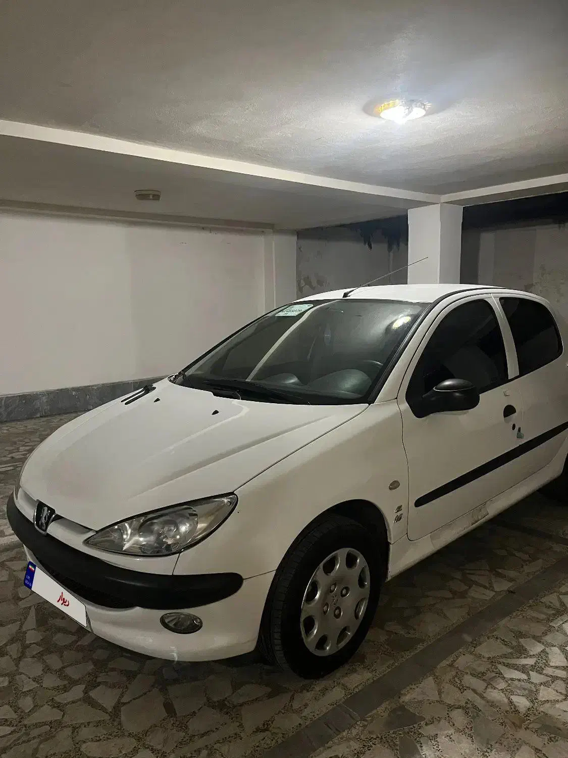 206 سفید تیپ ۲|خودرو سواری و وانت|رشت, منظریه|دیوار