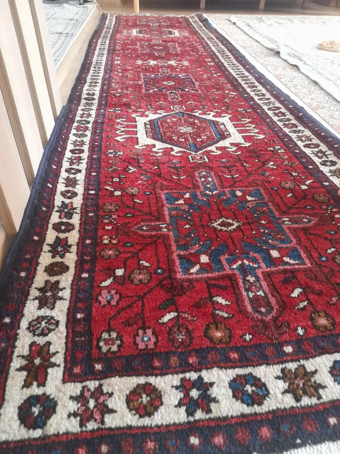 کناره دستباف قرجه|فرش|تبریز, |دیوار