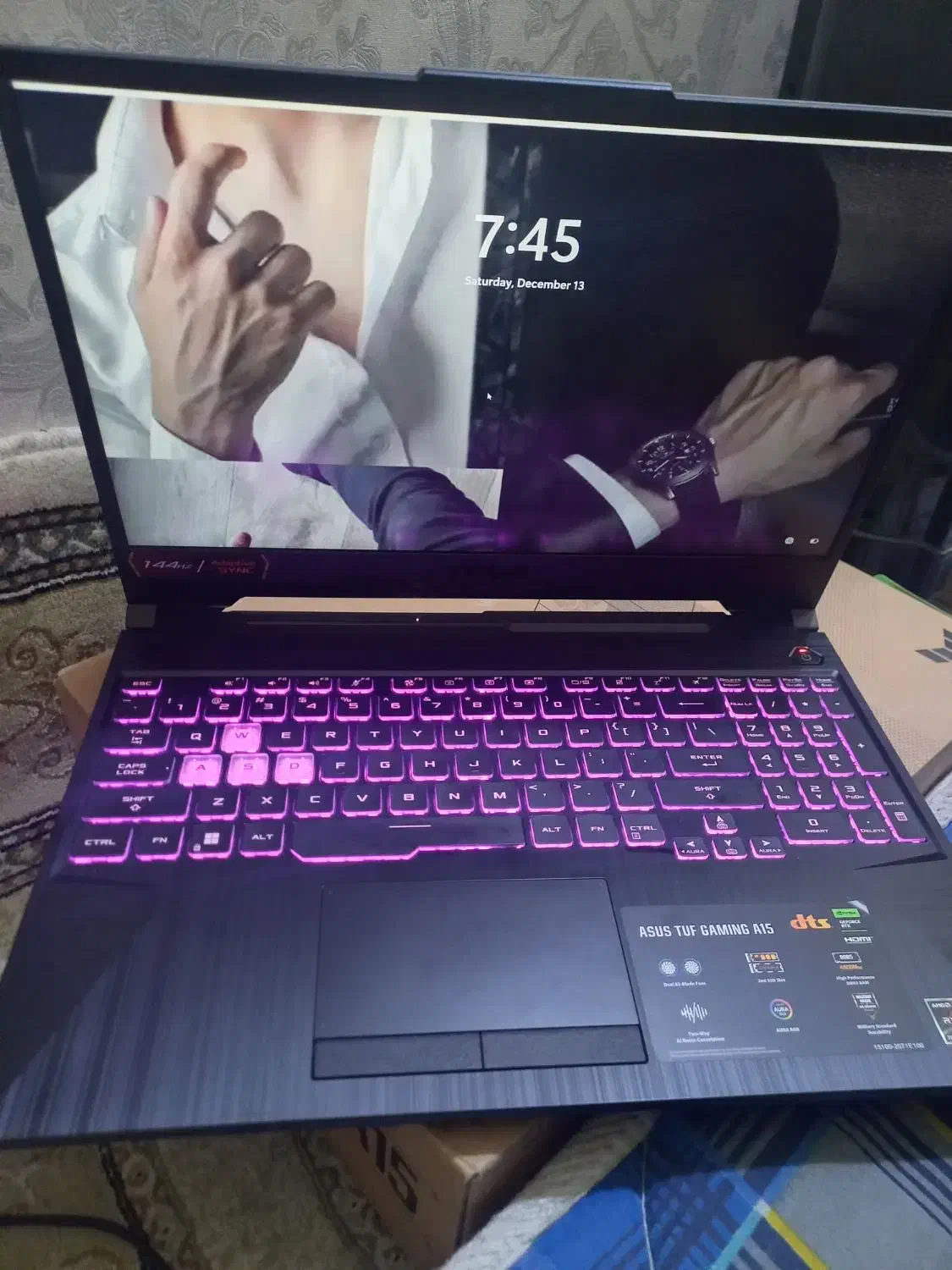 لپتاپ گیمینگ a15 asus|رایانه همراه|تهران, جردن|دیوار