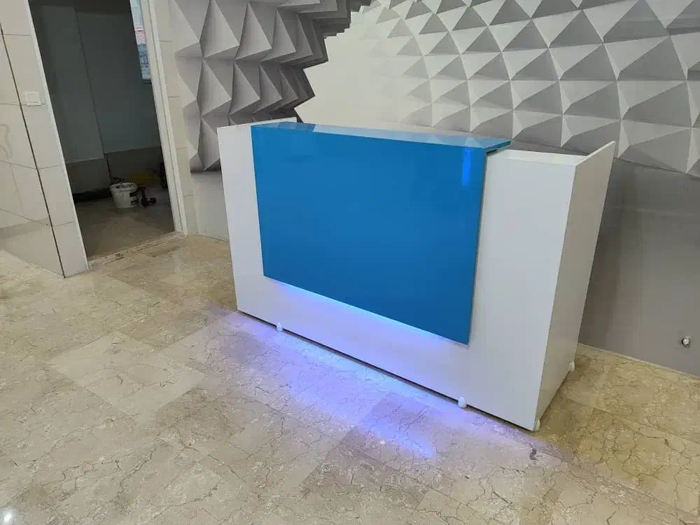 قاب میز مدیریت مدرن/ کانتر منشی پیشخوان/ مبل اداری|دفتر کار|کرج, گوهردشت|دیوار