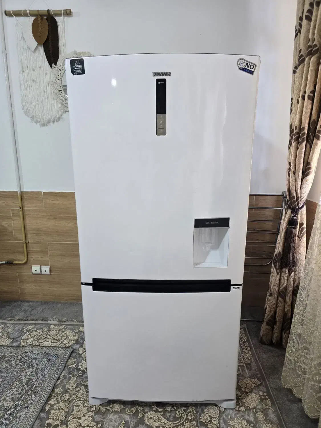 یخچال|یخچال و فریزر|بافت, |دیوار