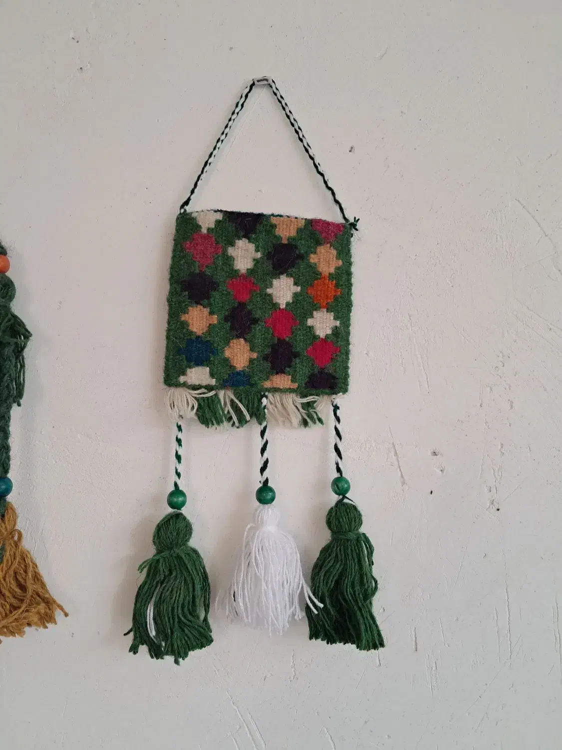 آویز سردر گلیم ۱۱۰ سانت طول  در ۸۵ ارتفاع|صنایع دستی و سایر لوازم تزئینی|قیروکارزین, |دیوار