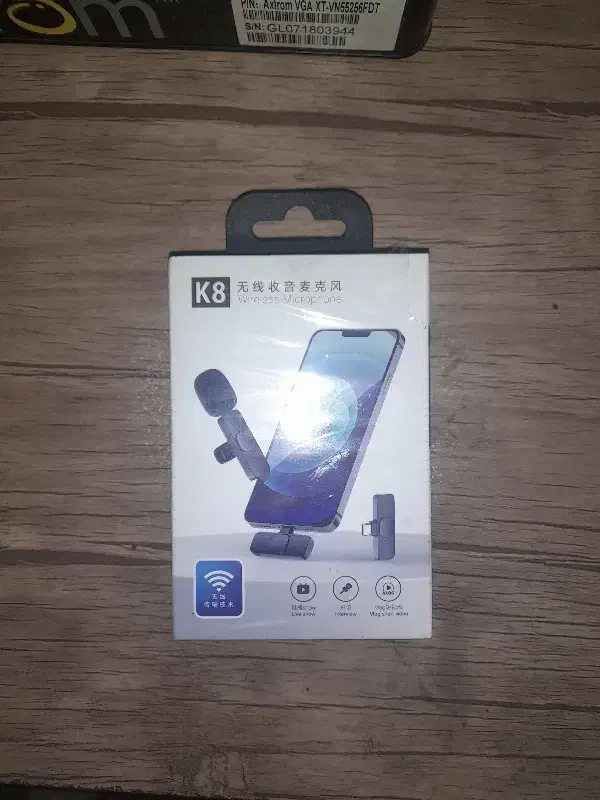 میکروفن یقه ای بلوتوثی k8 نو|لوازم جانبی موبایل و تبلت|شاهین‌شهر, حافظ شمالی|دیوار