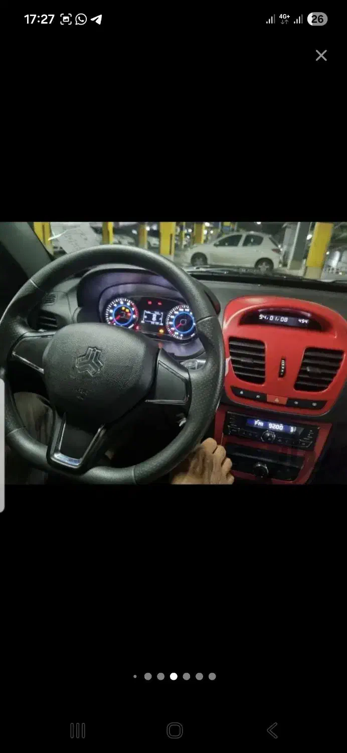 کوییک مشکی قرمز صفر ۴۰۴|خودرو سواری و وانت|قزوین, |دیوار