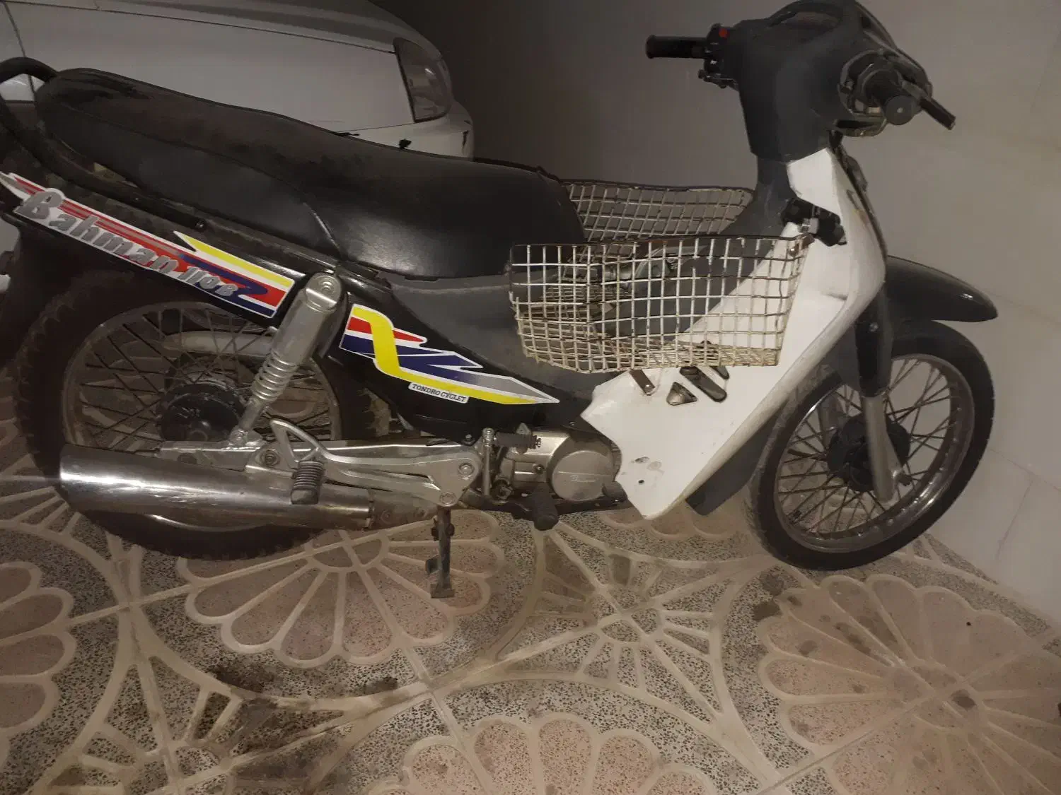 موتوربهمن۱۱۰ مزایده یی|موتورسیکلت|برخوار, |دیوار