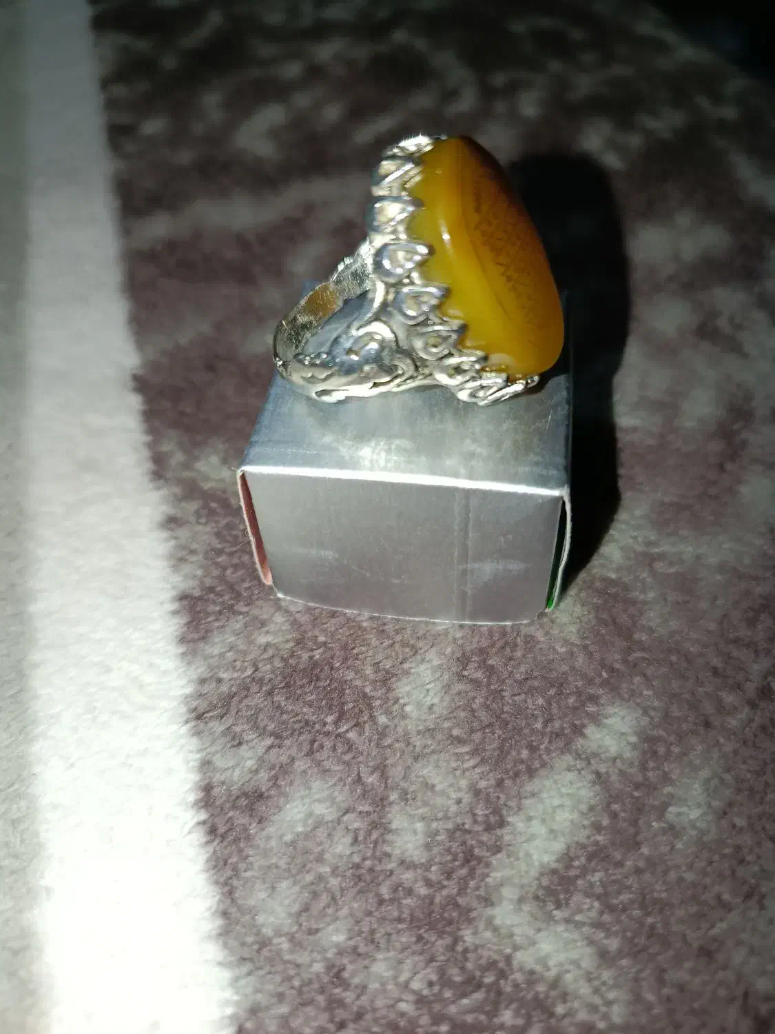 انگشتر شمس اصل رکاب خارجی حکاکی حرز امام جواد|جواهرات|شوش, |دیوار