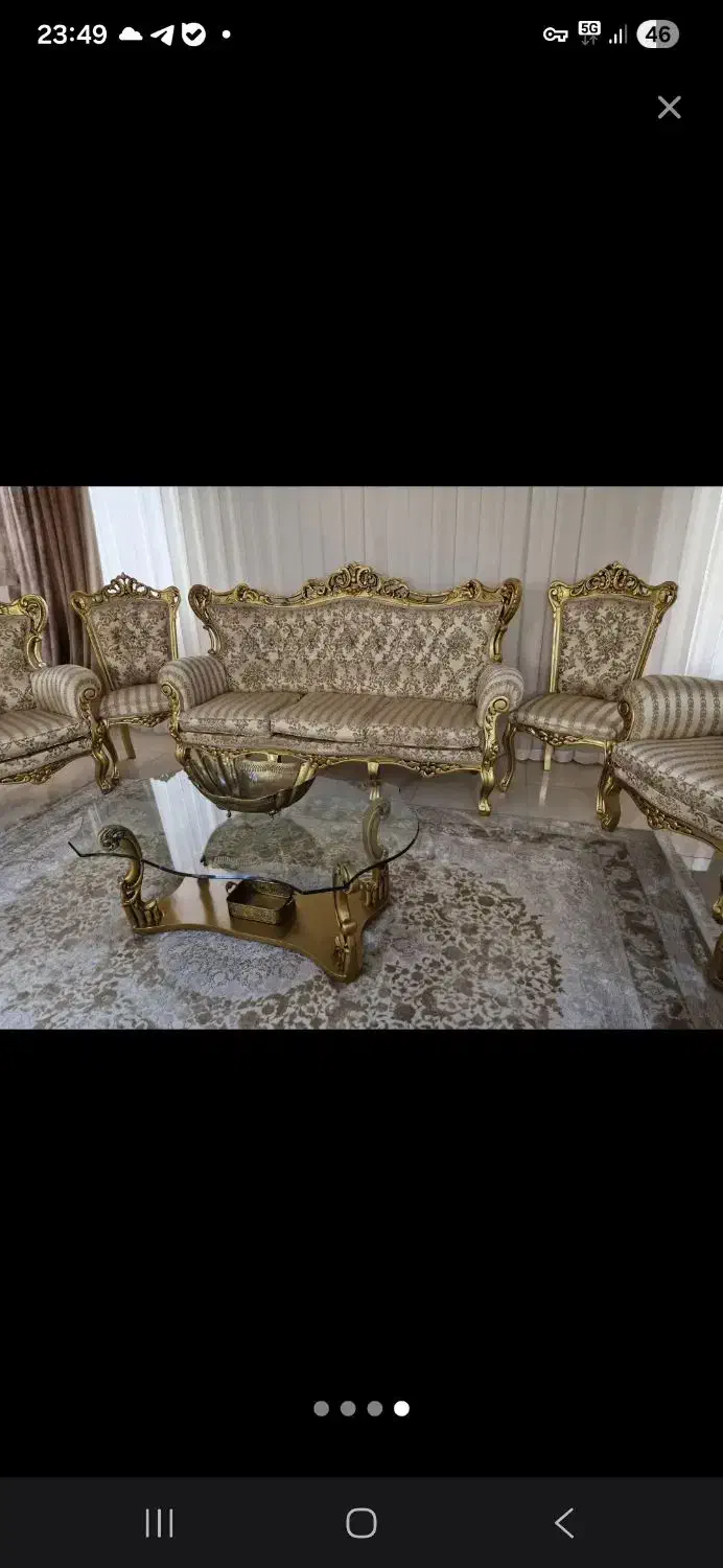 میلمان سلطنتی|مبلمان خانگی و میز عسلی|دماوند, گیلاوند|دیوار