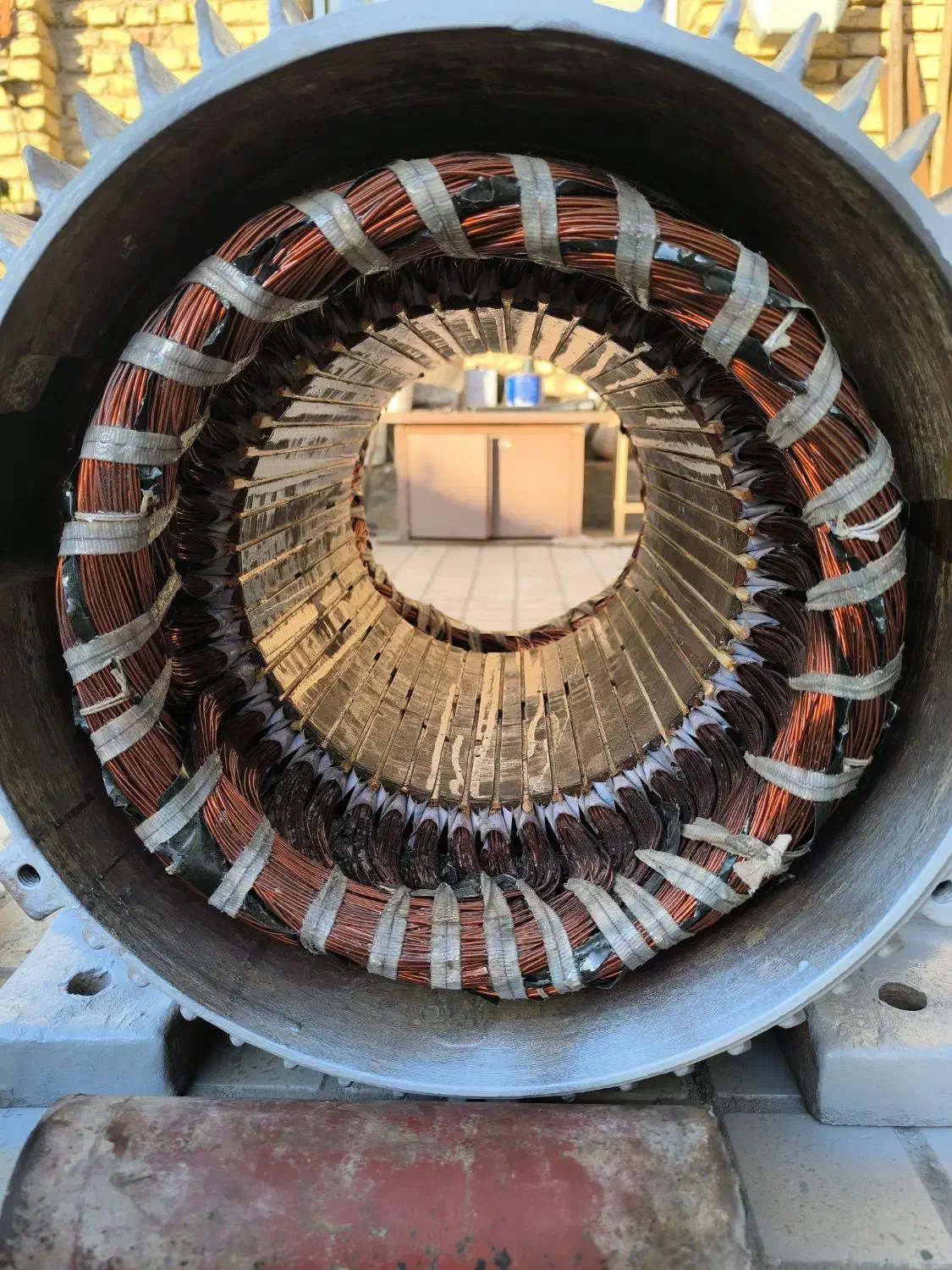 الکترو موتور 100 اسب سیم پیچی شده|ماشینآلات صنعتی|سامان, |دیوار