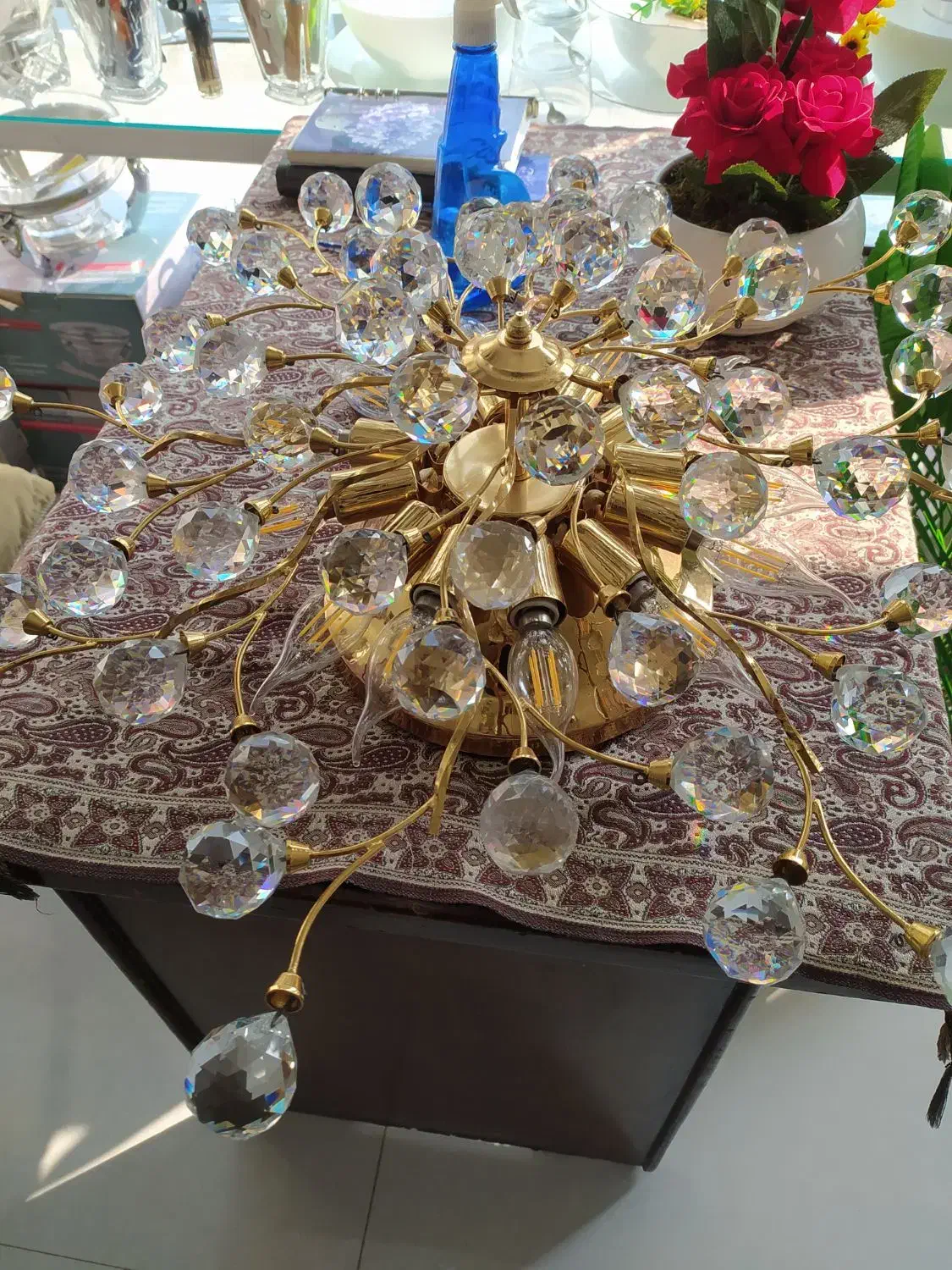 لوستروروشنایی|لوستر و چراغ آویز|بندر ترکمن, |دیوار