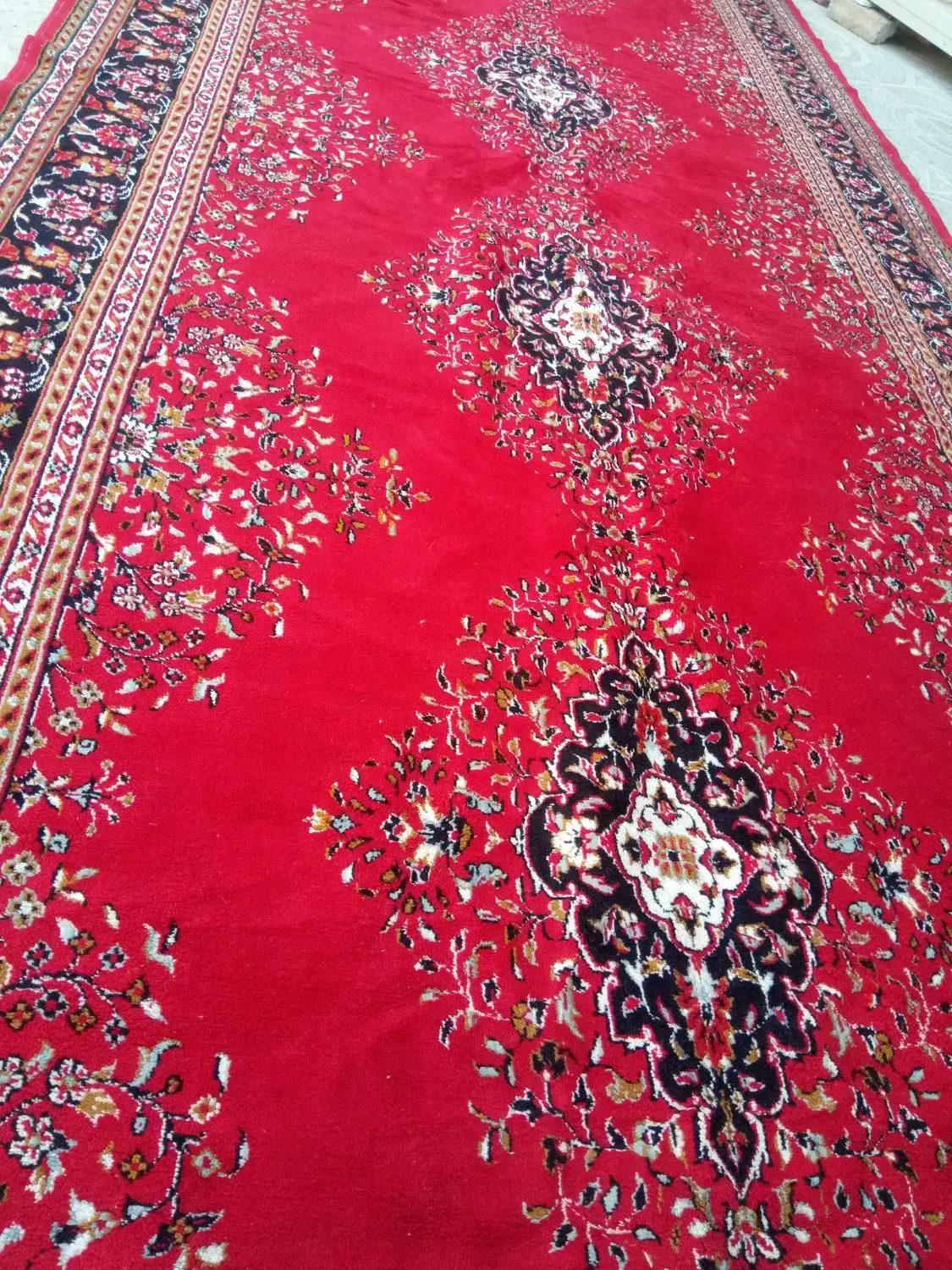 فرش کناره|فرش|آبدانان, |دیوار