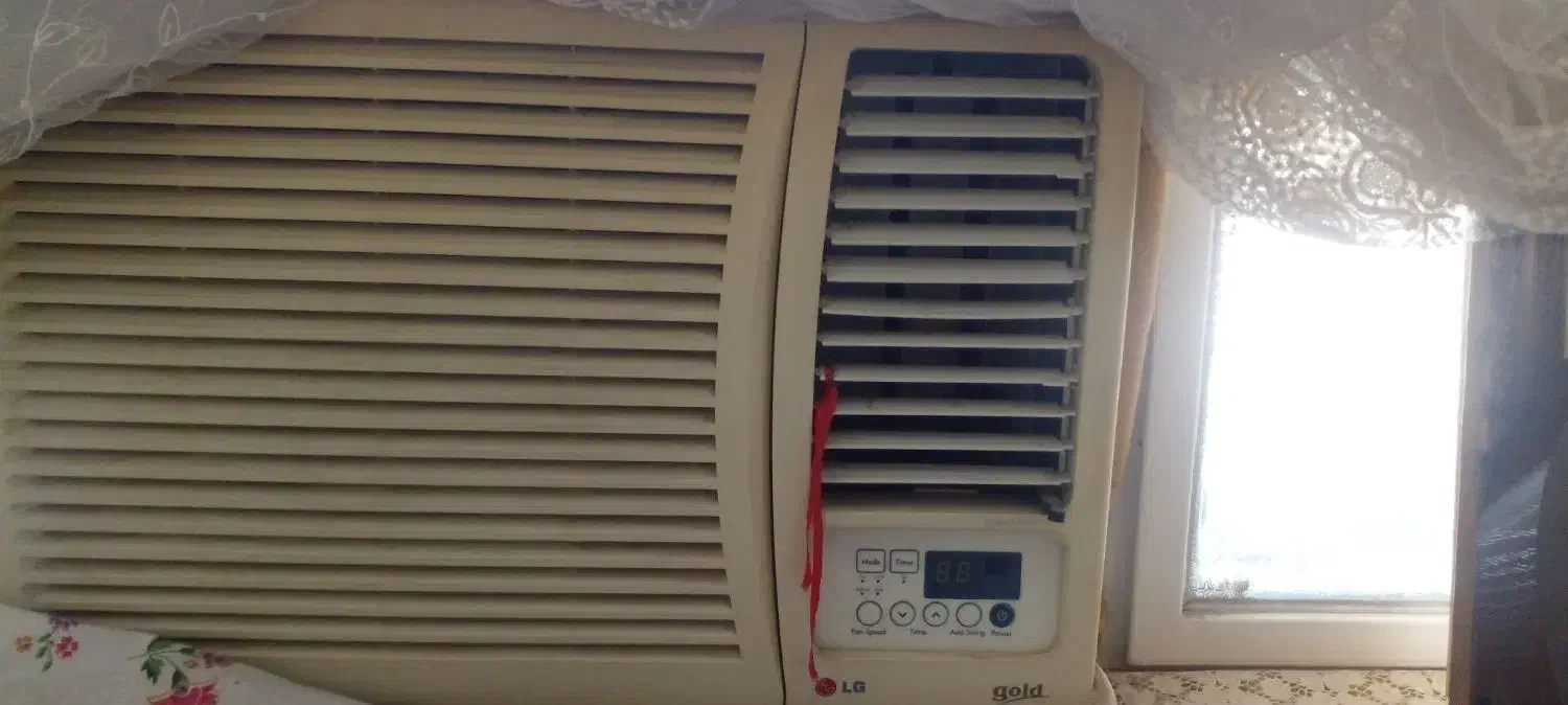 فروش کولر گازی پنجره دو زمانه ال جی|کولر گازی و فنکوئل|آزادشهر, |دیوار