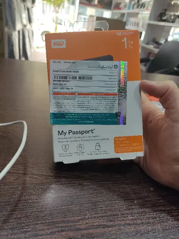 هارد اکسترنال وسترن|قطعات و لوازم جانبی رایانه|دره شهر, |دیوار