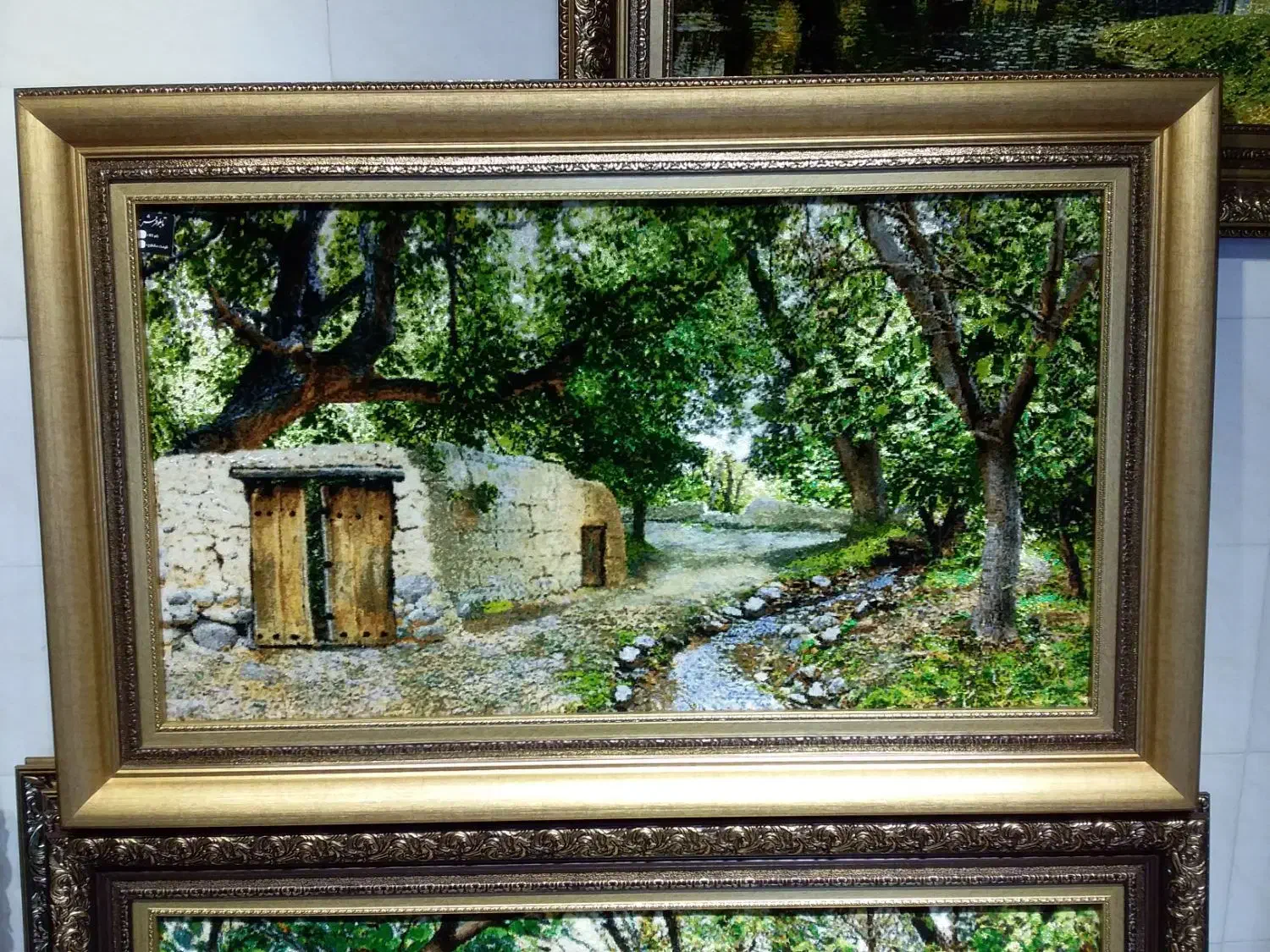 تابلو فرش باغ گردو سایز بزرگ بااقساط ۳ماهه|تابلو فرش|تهران, علم و صنعت|دیوار