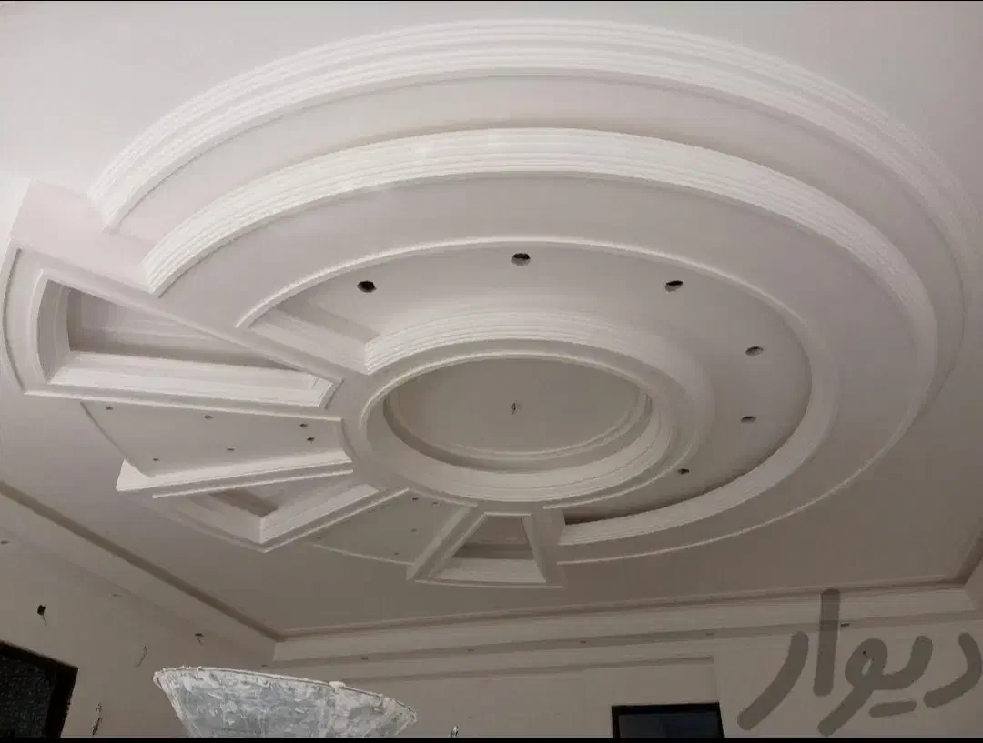 گچ کاری و گچکاری سفید سیاه لک گیری حتی یک متر|خدمات پیشه و مهارت|تبریز, |دیوار