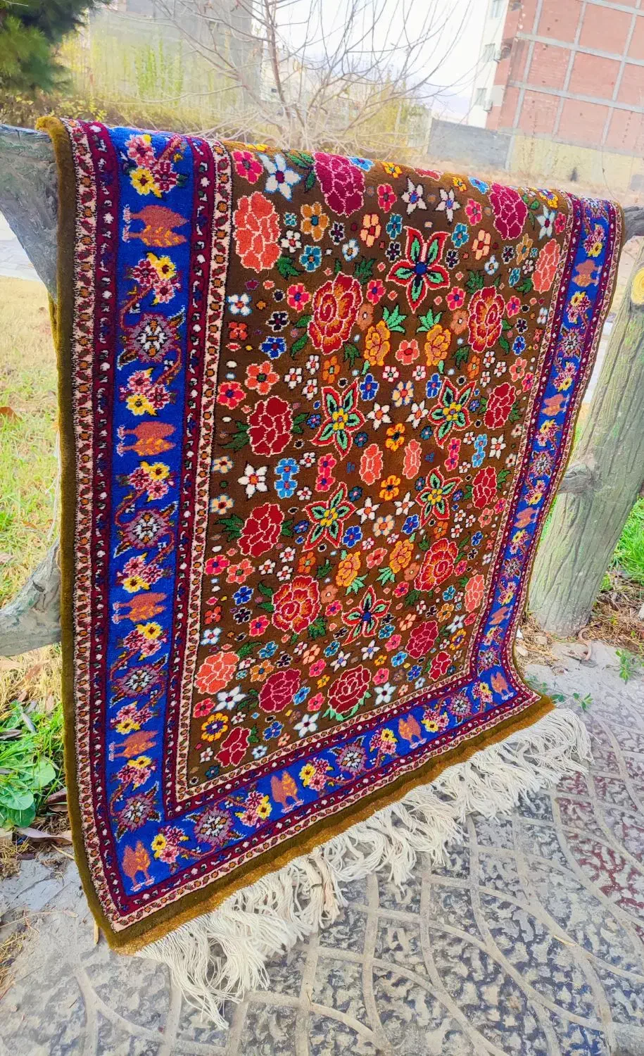 گلیم و قالی دستبافت|فرش|شیراز, زند|دیوار