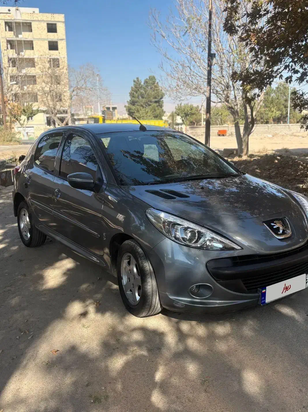 ۲۰۷ فنی سالم اتاق تعویض قانونی|خودرو سواری و وانت|سمنان, |دیوار