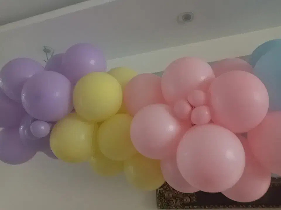 ریسه بادکنک آماده|ریسه و چراغ تزئینی|اصفهان, جلالیه|دیوار