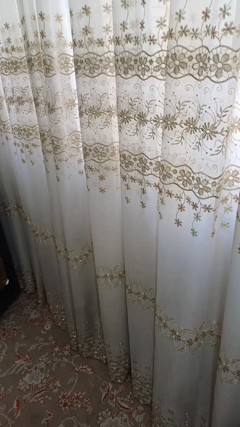 پرده حریر|پرده، رانر، رومیزی|فولادشهر, A2|دیوار