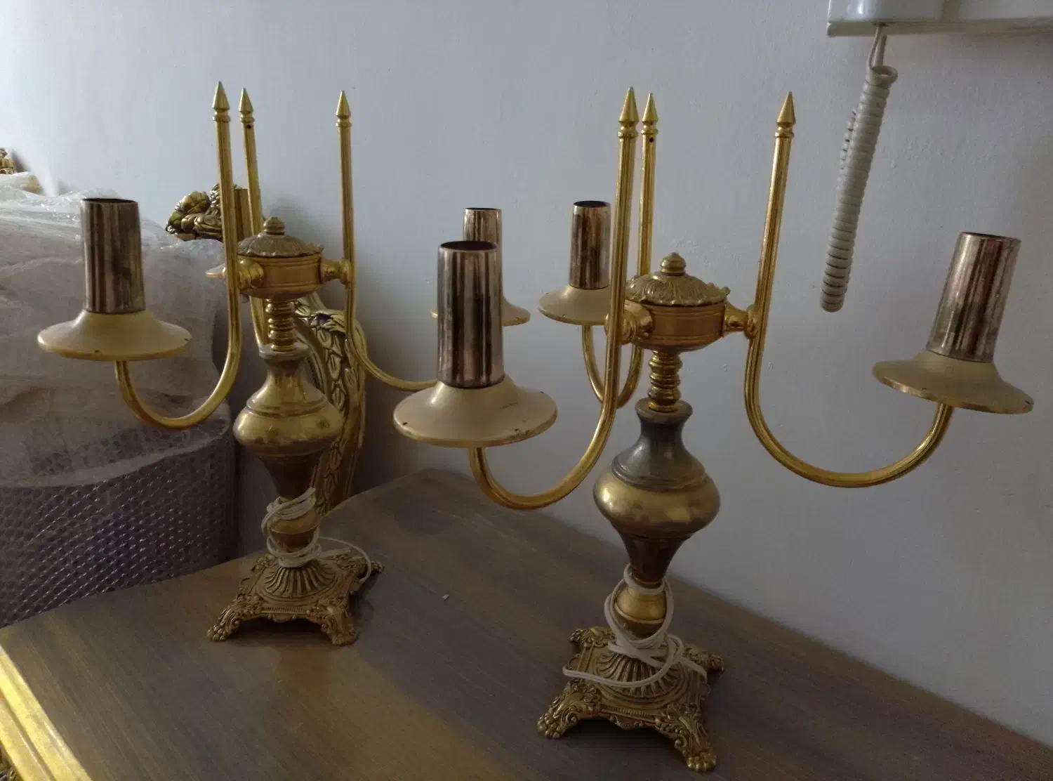 شمعدان عتیقه|کلکسیون اشیاء عتیقه|مشهد, یاس|دیوار