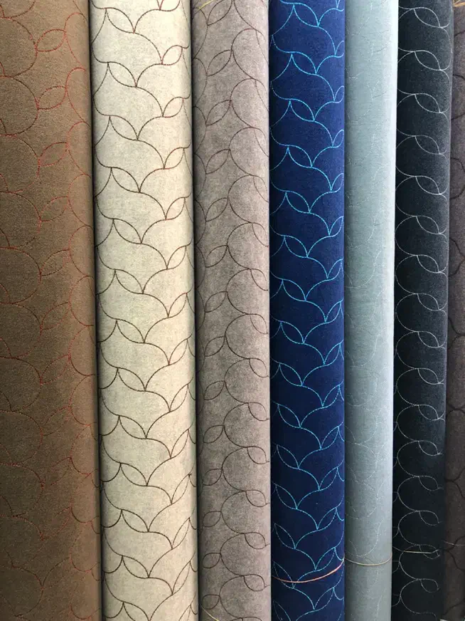 موکت دوختی چیچک ظریف مدرن|موکت|قم, شاه ابراهیم|دیوار