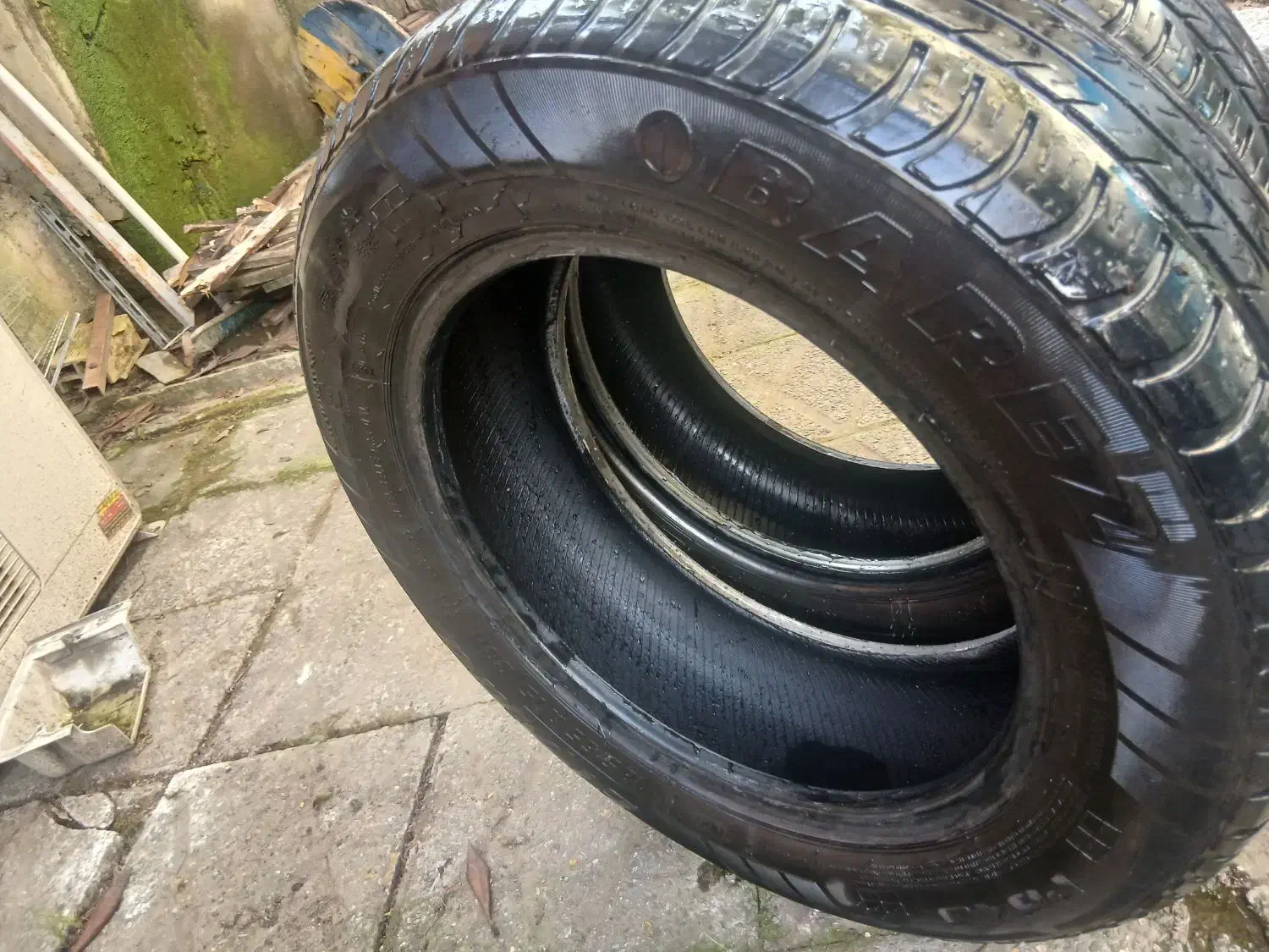 لاستیک سایز 15|قطعات یدکی و لوازم جانبی|رشت, چله خانه|دیوار