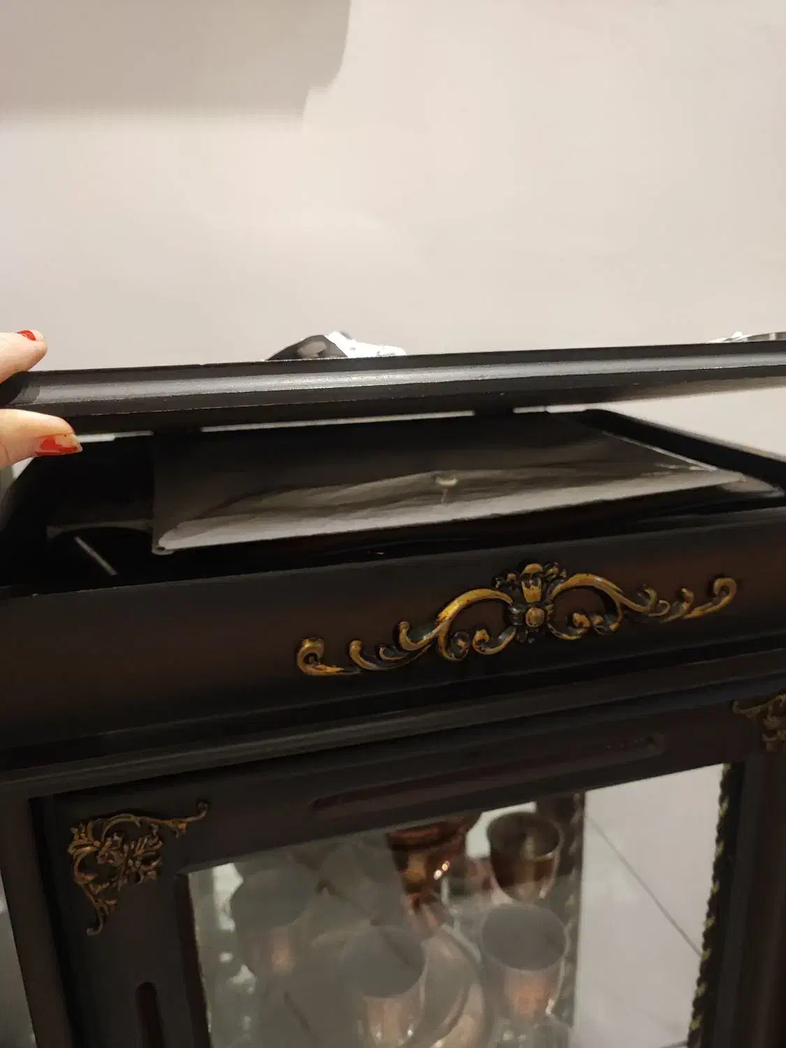 بوفه|بوفه، ویترین، کنسول|چمستان, |دیوار