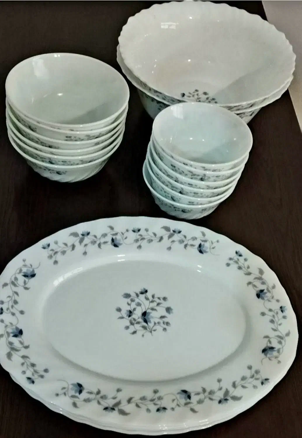 ارکوپال گل آبی مارک رویال|ظروف سرو و پذیرایی|پردیس, فاز ۴|دیوار