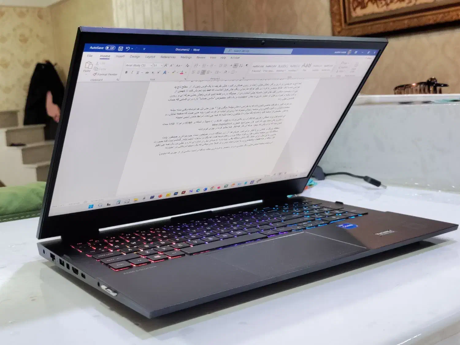 لپتاب  111Hp Omen 016 16Gb 1T 4050 Ti i7|رایانه همراه|تبریز, |دیوار