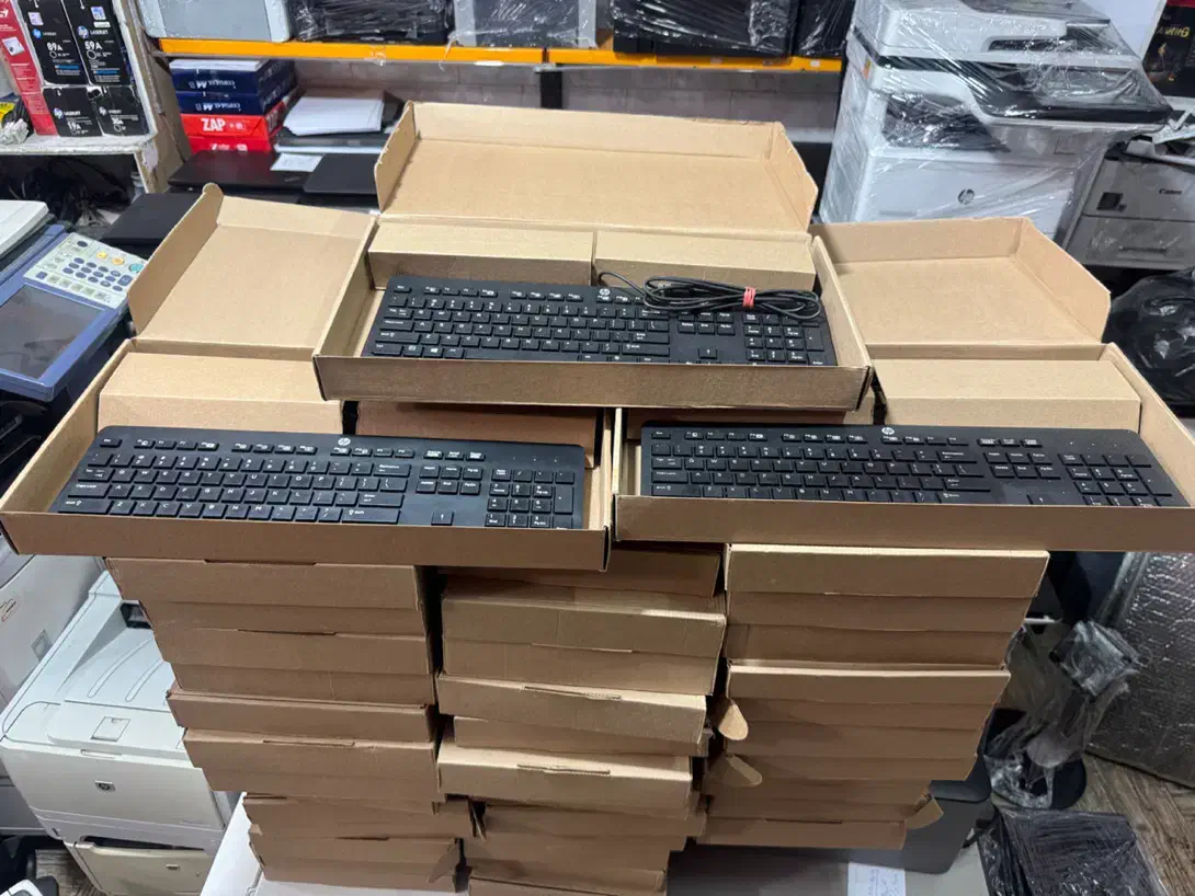 کیبورد و ماوس سیم دار hp ارجینال|قطعات و لوازم جانبی رایانه|خرم‌آباد, |دیوار