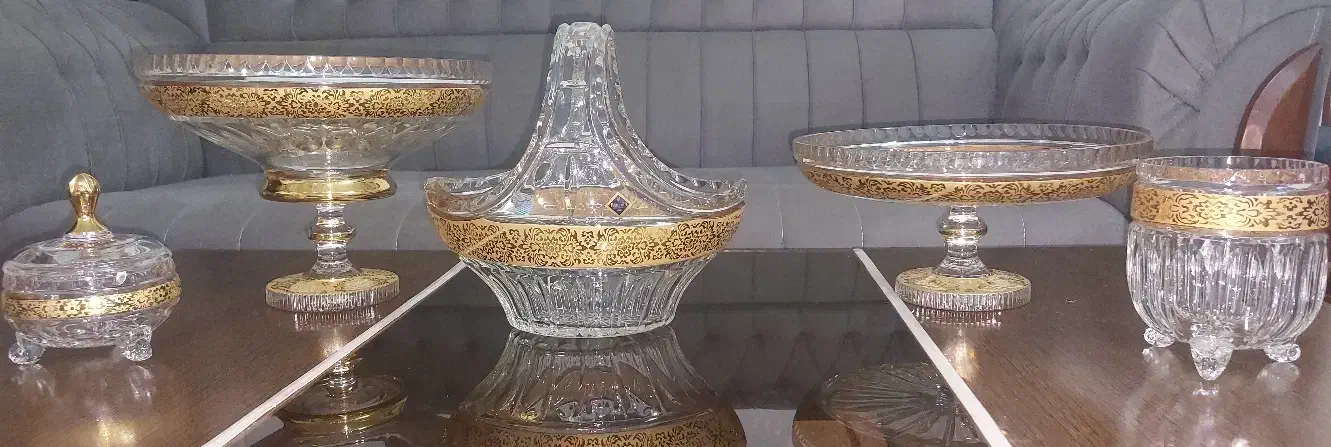 کریستال بوهمیا چک|ظروف سرو و پذیرایی|مشهد, شهید بهشتی|دیوار