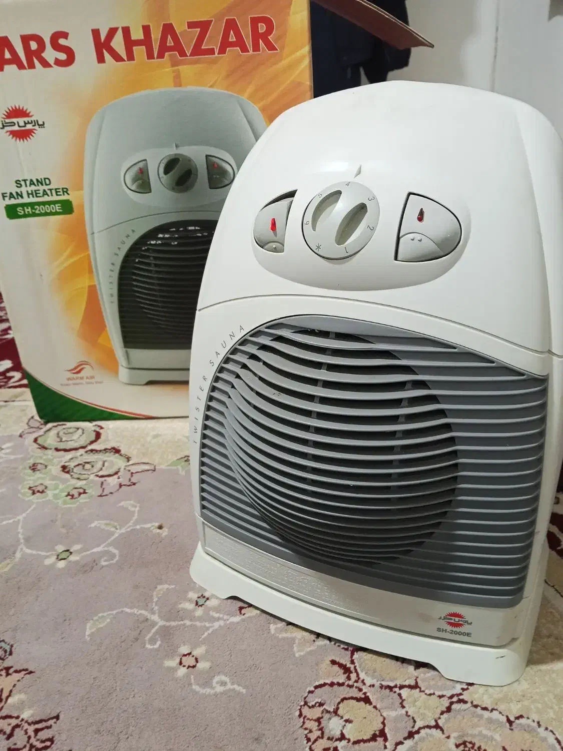 فن هیتر پارس خزر|بخاری، هیتر، شومینه|کیش, |دیوار