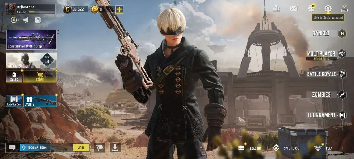 اکانت کالاف گاد|کنسول، بازی ویدئویی و آنلاین|میناب, |دیوار