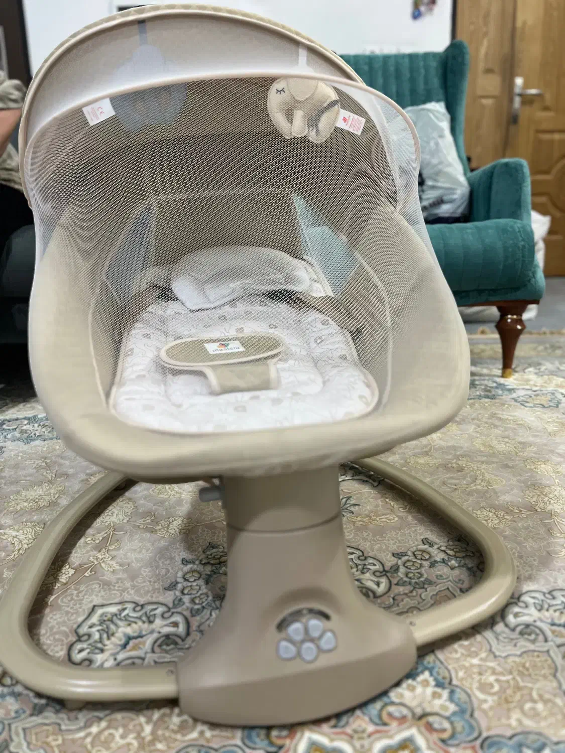 گهواره برقی نوزاد|کالسکه و لوازم جانبی|قم, حکمت شمالی|دیوار