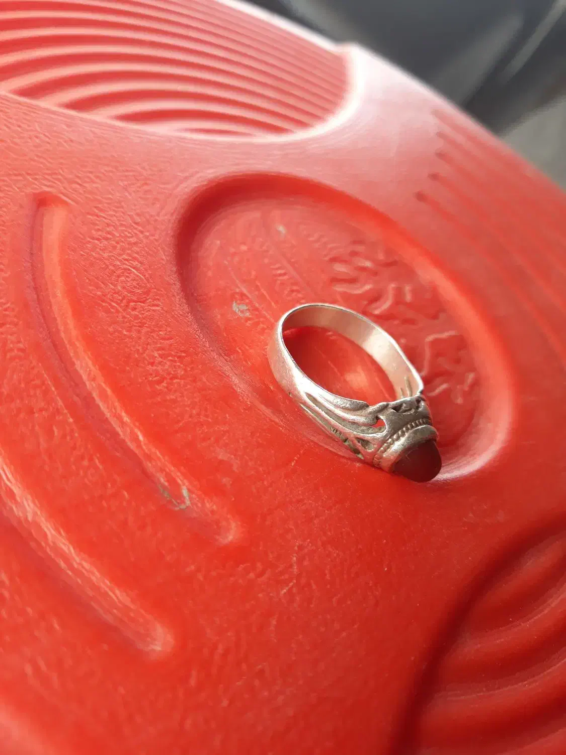 انگشتر نقره و عقیق اصل قدیم|جواهرات|بوشهر, |دیوار