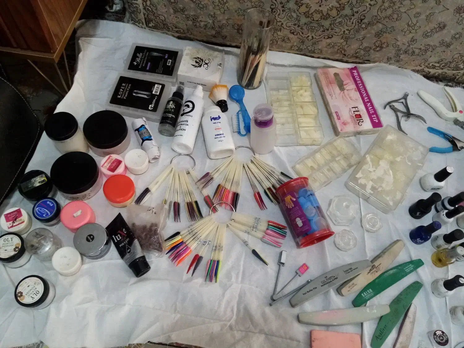 لوازم کاشت ناخن|آرایشی، بهداشتی، درمانی|سبزوار, چهارراه فرودگاه|دیوار