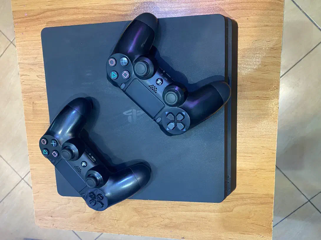 Ps4 slim 500g کپی خور فلش ورژن ۹|کنسول، بازی ویدئویی و آنلاین|قم, زنبیل آباد|دیوار