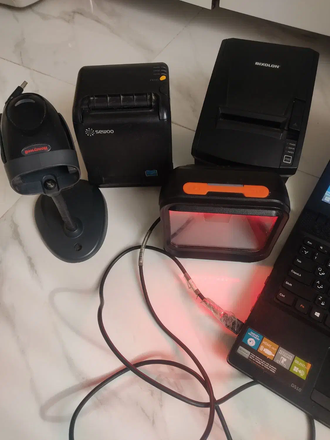 فیش پرینتر بارکدخوان دوبعدی هانیول بارکد خوان|پرینتر، اسکنر، کپی، فکس|تهران, قاسمآباد|دیوار