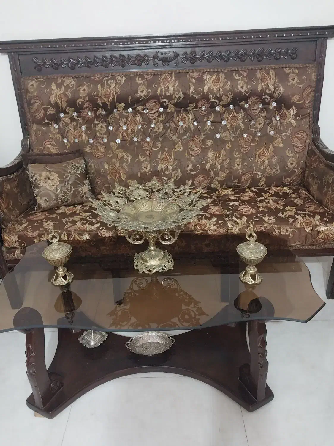 مبل ۹ نفره سلطنتی مناسب باغ و ویلا|مبلمان خانگی و میز عسلی|تهران, یافت آباد جنوبی|دیوار