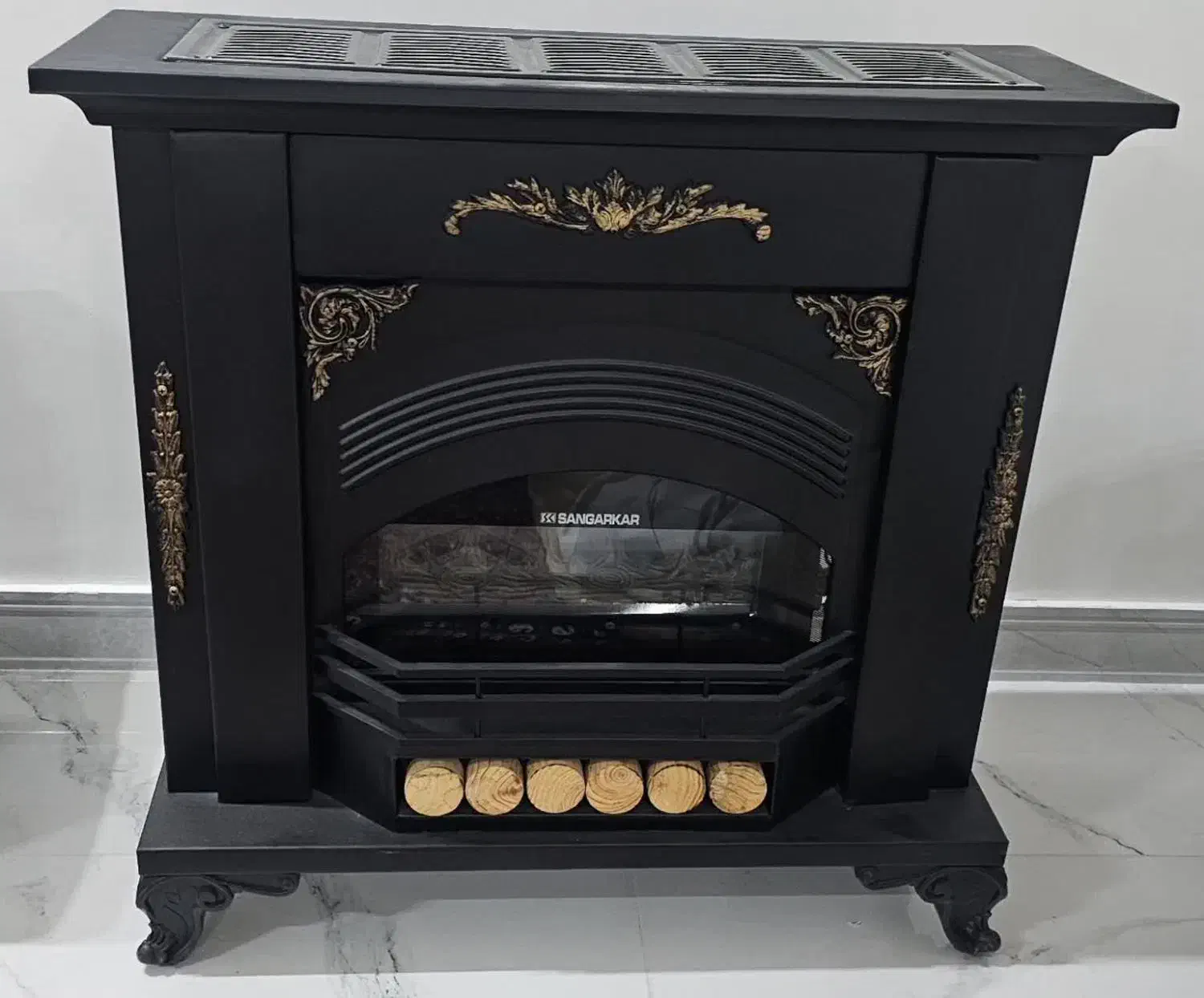 بخاری کاملا نو|بخاری، هیتر، شومینه|گرمسار, |دیوار