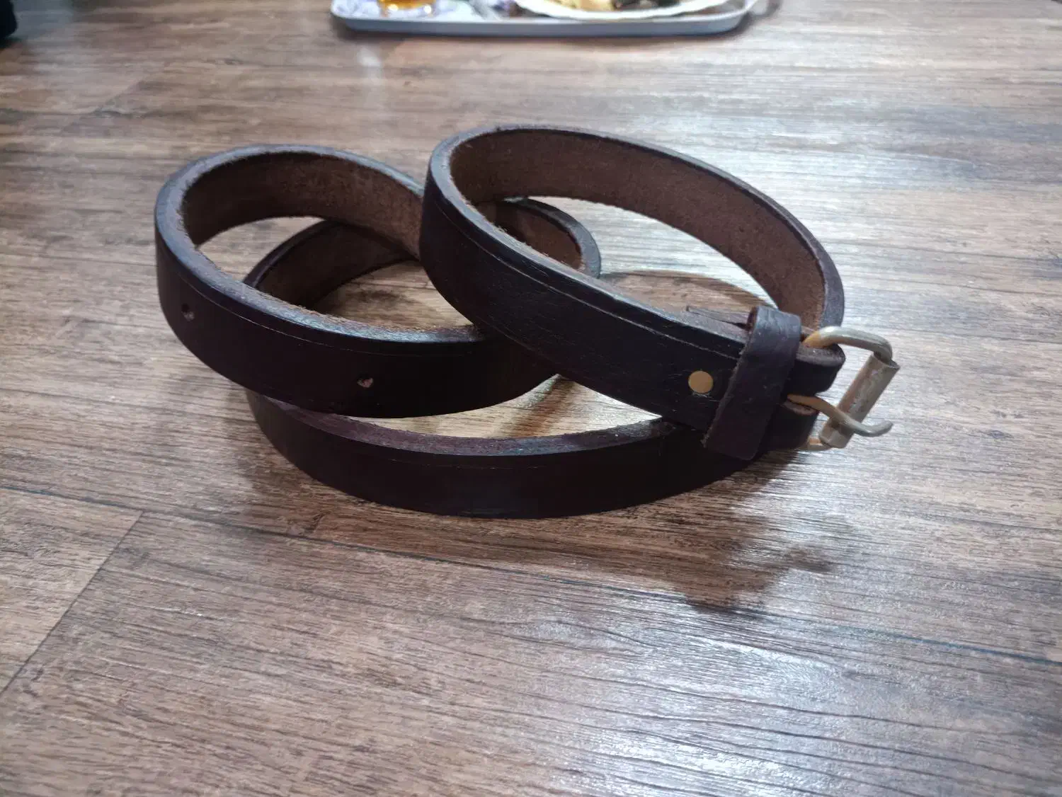 کمربند چرم قهوه ای اصلی|کیف، کفش، کمربند|اهواز, پادادشهر|دیوار